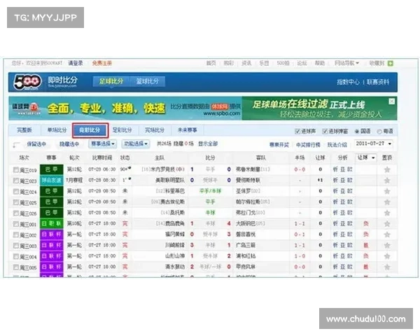 澳盘即时比分